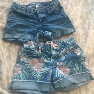 Girls shorts bundle